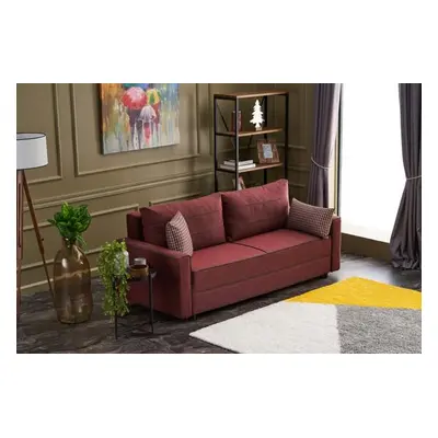 Atelier del Sofa 3-Seat Sofa-Bed Ece - Claret Red