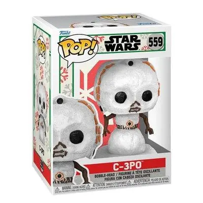 Funko POP! #559 Star Wars: Holiday- C-3PO(Snowman)