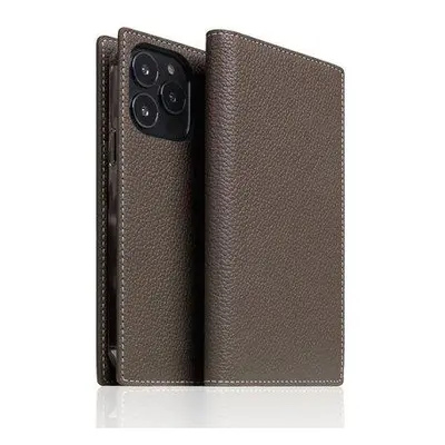 SLG Design puzdro D8 Full Grain Leather pre iPhone 14 Pro - Etoff Cream