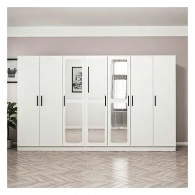 Hanah Home Wardrobe Kale - 2445 White