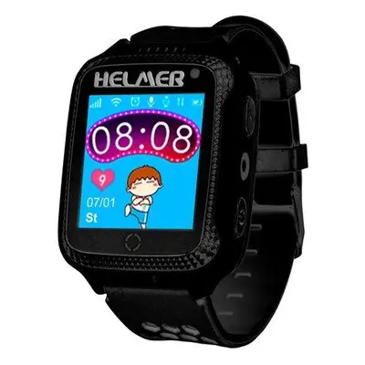 HELMER dětské hodinky LK 707 s GPS lokátorem/ dotykový display/ IP54/ micro SIM/ kompatibilní s 