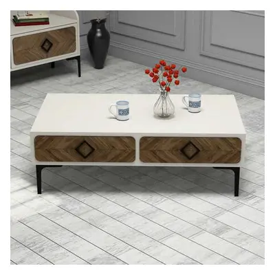 Hanah Home Coffee Table Samba - Cream WalnutCream