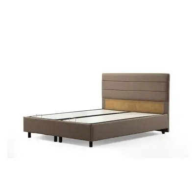 Hanah Home Double Bed Base & Headboard Orina 160 x 200 - Brown