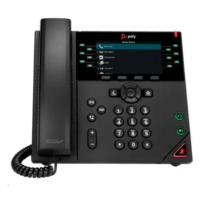 Poly VVX 450 12linkový IP telefon s podporou technologie PoE