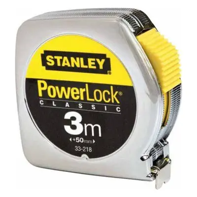 STANLEY 1-33-218 Metr svinovací 3m kovový PowerLock