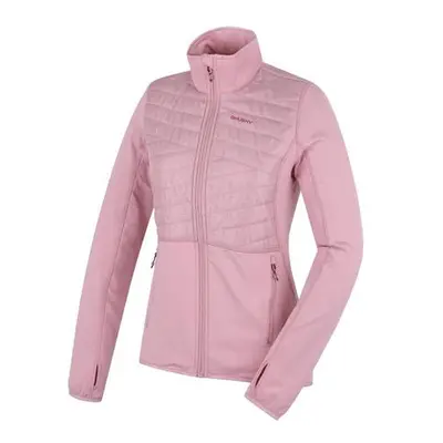 Husky Dámská mikina na zip Airy L faded pink M