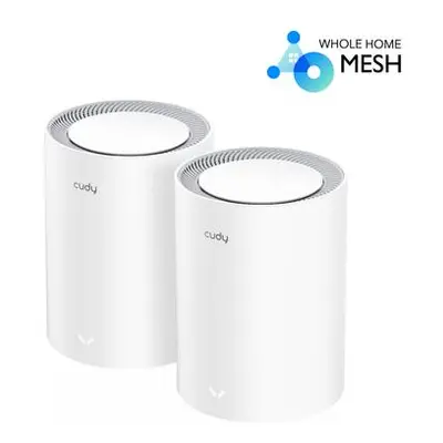 Cudy AX1800 Wi-Fi 6 Mesh Solution 2-Pack, Dual-Band, 1201+574Mbps, AX/AC/A/B/G/N, 2x GigEth, 4x 