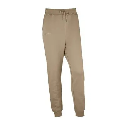 CCM Kalhoty Core Fleece Cuffed Jogger SR, béžová, Senior, M