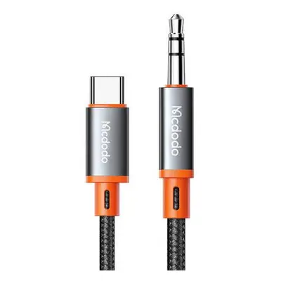 Kabel Mcdodo CA-0820 USB-C na 3,5mm mini jack AUX, 1,2 m (černý)