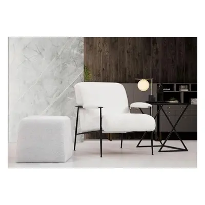 Atelier del Sofa Wing Chair Jazz - White