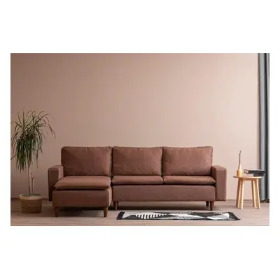 Atelier del Sofa Corner Sofa Lungo - Light Brown