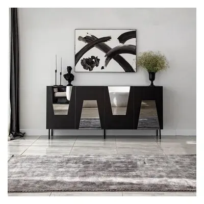 Hanah Home Console Venice - Black, Fume BlackFume