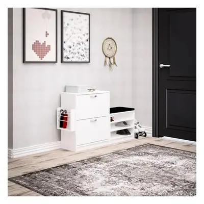 Hanah Home Shoe Cabinet Trend - White