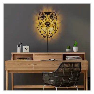 Opviq Wall Lamp Owl Black