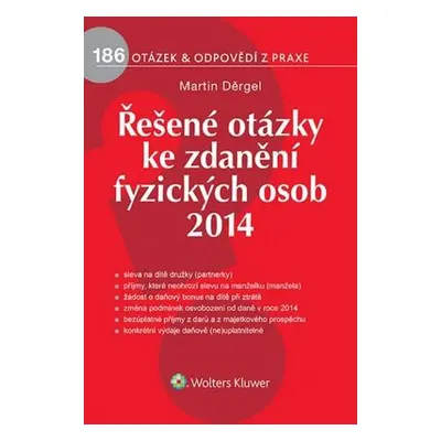 Řešené otázky ke zdanění fyzických osob 2014