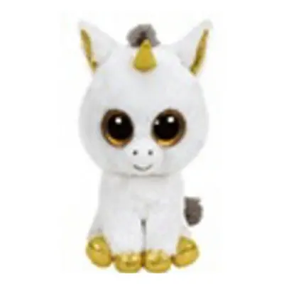 Beanie Boos Pegasus bílý jednorožec 15 cm