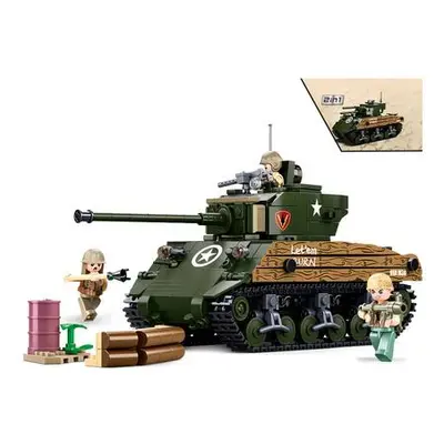 Sluban Army WW2 M38-B1110 Bitevní tank M4A3 (76W)