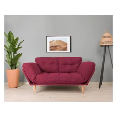 Atelier del Sofa 3-Seat Sofa-Bed Nina Daybed - Dark Red GR105