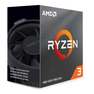 AMD Ryzen 3 4100 / Ryzen / AM4 / 4C/8T / max. 4,0GHz / 4MB / 65W TDP / BOX s chladičem, 100-1000