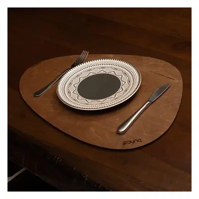 Hermia Table Mat Set (6 Pieces) Pear - Wenge