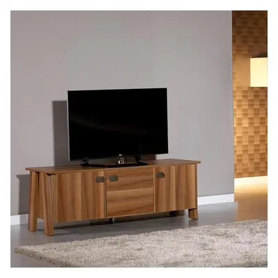 Hanah Home TV Stand Story 3 - Brown