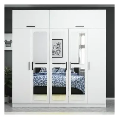 Hanah Home Wardrobe Kale - 3096 White