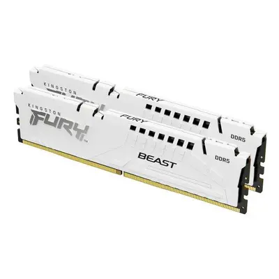 Kingston FURY Beast DDR5 32GB (Kit 2x16GB) 6800MT/s DIMM CL34 EXPO White, KF568C34BWEK2-32