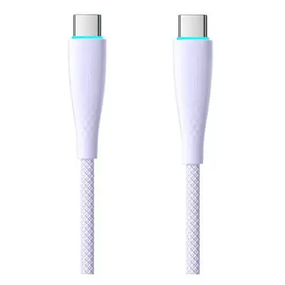 Kabel USB-C na USB-C Toocki TXCTT1- BMH01-P, 1m, PD, FC 100W (fialový)