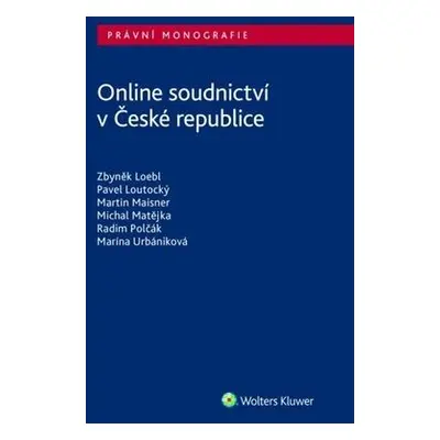 Online soudnictví v České republice - Zbyněk Loebl