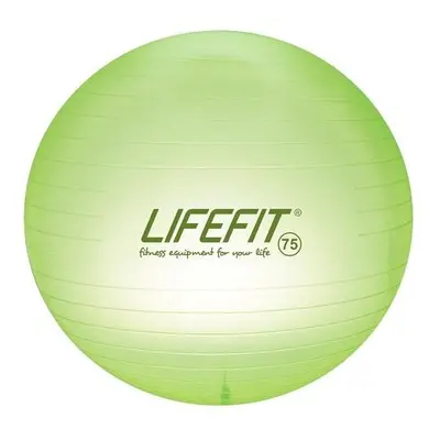 LIFEFIT TRANSPARENT 75 cm sv. zelený