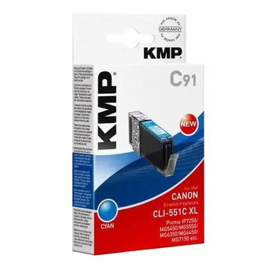 KMP Canon CLI-551XLC - kompatibilní