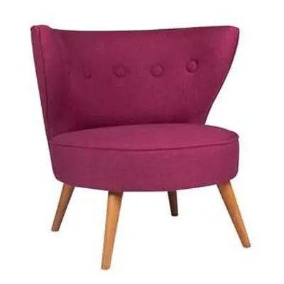 Atelier del Sofa Wing Chair Riverhead - Purple