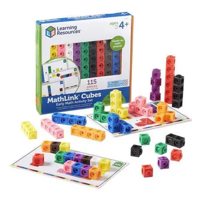 MathLink Cubes Activity Set Learning Resources LSP 4286-UK