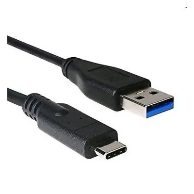 Kabel C-TECH USB 3.0 AM na Type-C kabel (AM/CM), 1m, černý