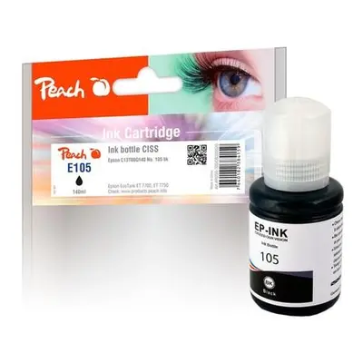 Peach 106 C13T00Q140 alternativní inkoust černá / pro Epson L7160 a L7180 / 140 ml (PI200-700)