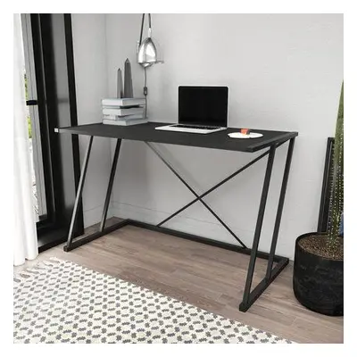 Hanah Home Study Desk Adelaide - Black, Anthracite BlackAnthracite