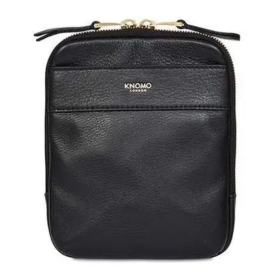 Knomo taška Rex Leather Cross-Body - Black/Gold Hardware, 120-309-BLK