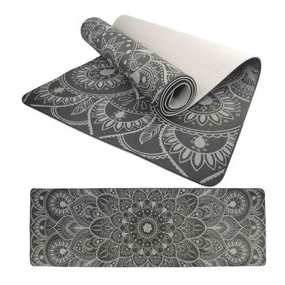 LIFEFIT YOGA MAT MANDALA DUO černá