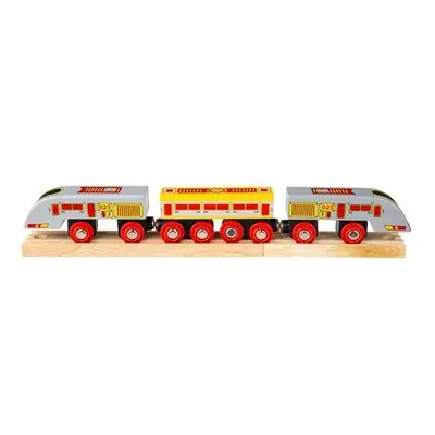 Bigjigs Rail Rychlík Eurostar + 3 koleje