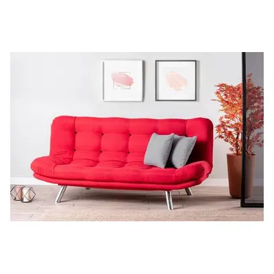 Atelier del Sofa 3-Seat Sofa-Bed Misa Sofabed - Red