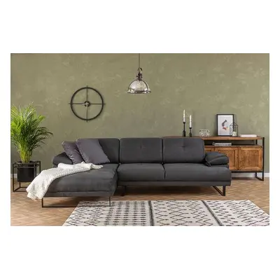 Atelier del Sofa Corner Sofa Mustang Small Left - Anthracite