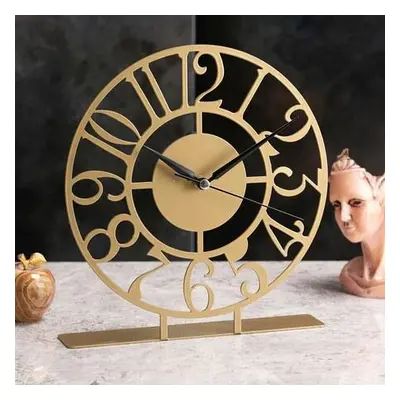 Aberto Design Decorative Clock Asya - Gold