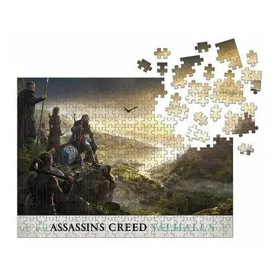 CurePink Assassin's Creed Valhalla: Raid Planning 51 x 69 cm 1000 dílků