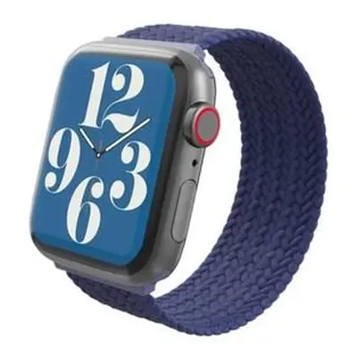 GEAR4 remienok Braided M 175-190 cm pre Apple Watch 42/44/45mm - Navy Blue