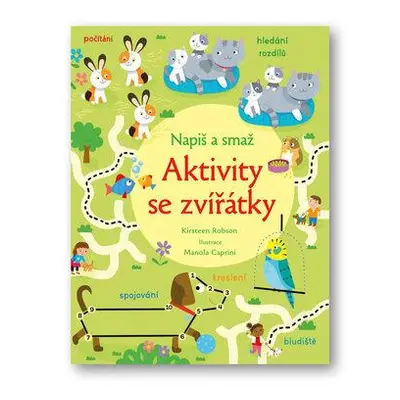 Napiš a smaž Aktivity se zvířátky