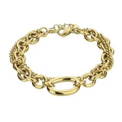 Marc Malone Pozlacený řetízkový náramek Hayden Gold Bracelet MCB23083G