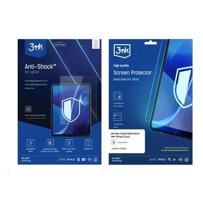 3mk All-Safe - AIO fólie Anti-Shock Tablet Full Wet Fitting, 5 ks