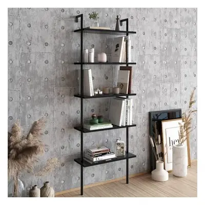 Hanah Home Bookshelf Paula - Black