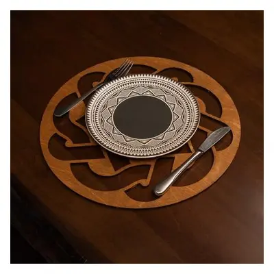 Hermia Table Mat Set (4 Pieces) Don - Walnut