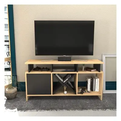 Hanah Home TV Stand Auburn - Oak, Anthracite OakAnthracite